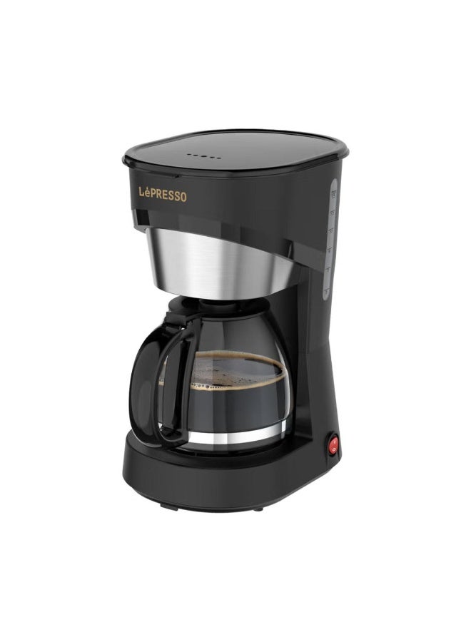 LePresso Drip Coffee Maker 1.5L with One-Touch Control, Keep Warm & Washable Filter - Image 1